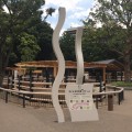 上野動物園内モニュメントにミラクールが採用されました